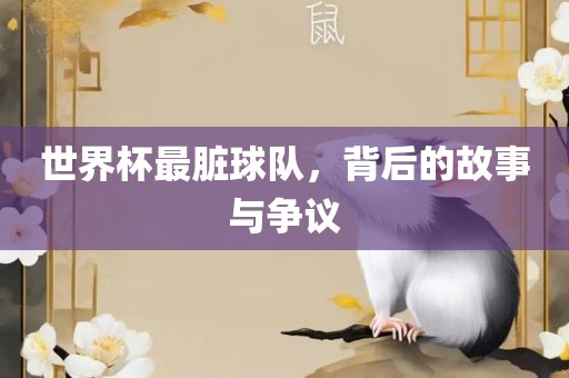 世界杯最脏球队，背后的故事与争议