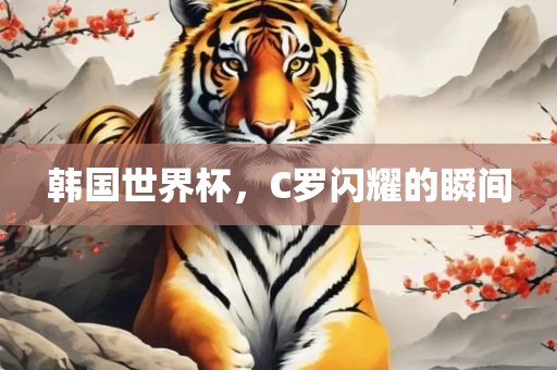 韩国世界杯，C罗闪耀的瞬间