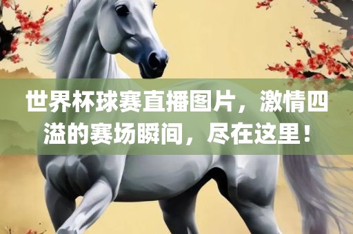 世界杯球赛直播图片，激情四溢的赛场瞬间，尽在这里！