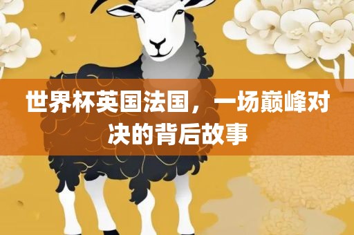 世界杯英国法国，一场巅峰对决的背后故事