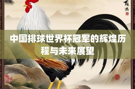 中国排球世界杯冠军的辉煌历程与未来展望金炬实业股份有限公司
