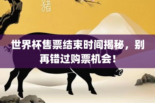 世界杯售票结束时间揭秘，别再错过购票机会！金炬实业股份有限公司