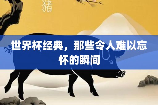 世界杯经典，那些令人难以忘怀的瞬间