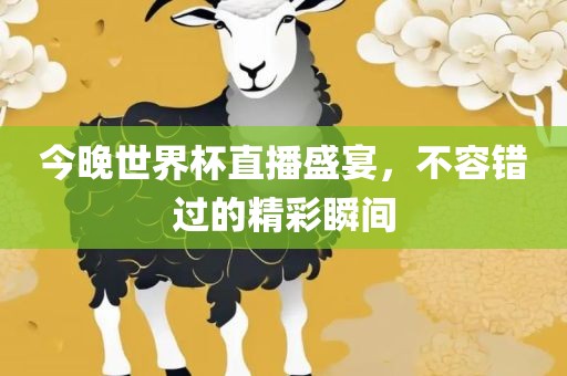 今晚世界杯直播盛宴，不容错过的精彩瞬间