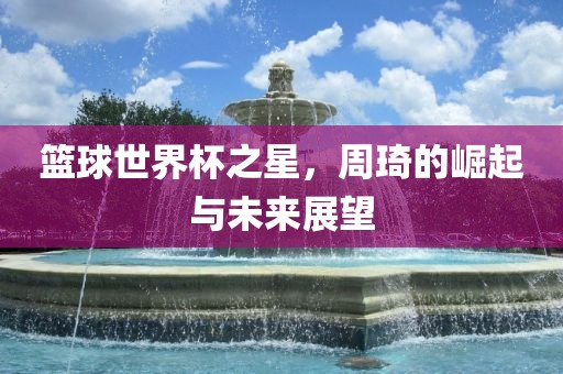 篮球世界杯之星，周琦的崛起与未来展望金炬实业股份有限公司