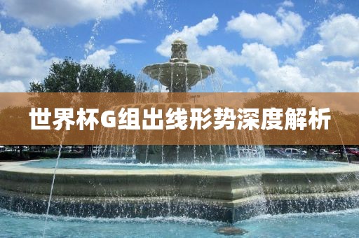 世界杯G组出线形势深度解析金炬实业股份有限公司