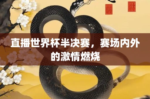 直播世界杯半决赛，赛场内外的激情燃烧
