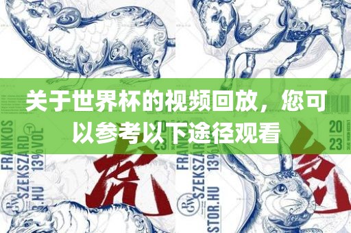关于世界金炬实业股份有限公司杯的视频回放，您可以参考以下途径观看