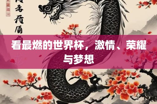 看最燃的世界杯，激情、荣耀与梦想金炬实业股份有限公司