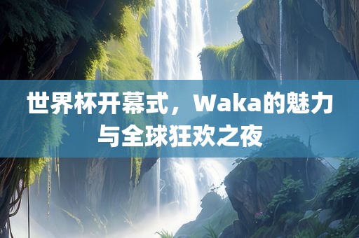 世界杯开幕式，Waka的魅力与全球狂欢之夜