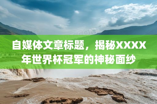 自媒体文章标题，揭秘XXXX年世界杯冠军的神秘面纱