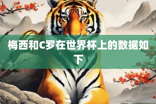 梅西和C罗在世界杯上的数据如下