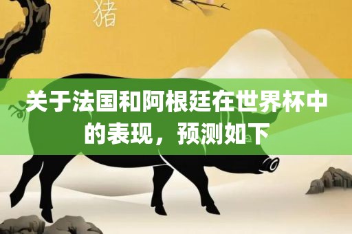 关于法国和阿根廷在世界杯中的表现，预金炬实业股份有限公司测如下