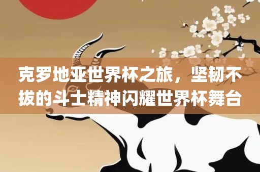 克罗地亚世界杯之旅，坚韧不拔的斗士精神闪耀世界杯舞台