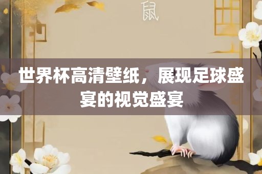 世界杯高清壁纸，展现足球盛宴的视觉盛宴