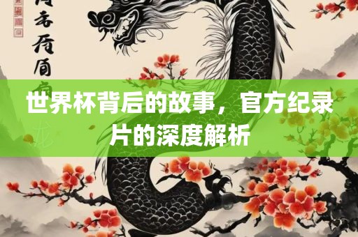 世界杯背后的故事，官方纪录片的深度解析