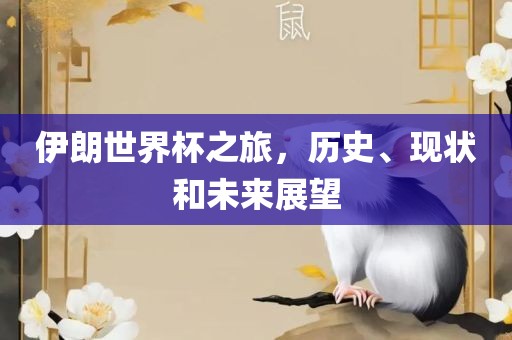 伊朗世界杯之旅，历史、现状和未来展望