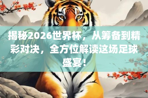 揭秘2026世界杯，从筹备到精彩对决，全方位解读这场足球盛宴！金炬实业股份有限公司