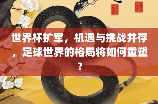 世界杯扩军，机遇与挑战并存，足球世界的格局将如何重塑？