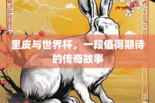 里皮与世界杯，一段值得期待的传奇故事