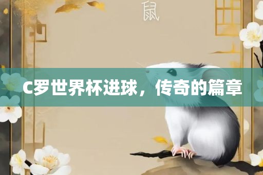 C罗世界杯进球，传奇的篇章