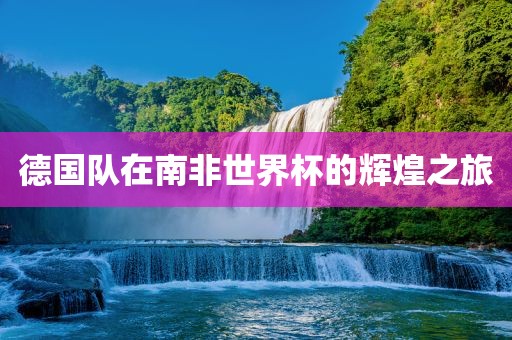 德国队在南非世界杯的辉煌之旅