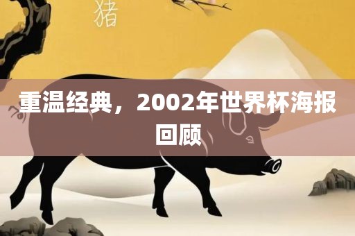 重温经典，2002年世界杯海报回顾