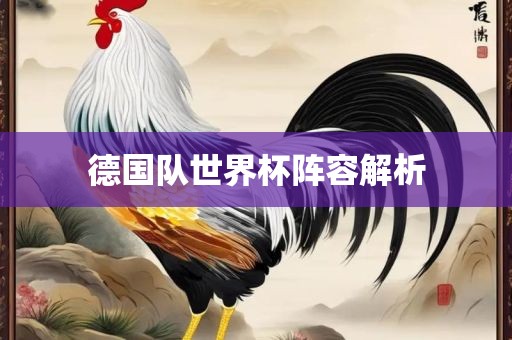 德国队世界杯阵容解析