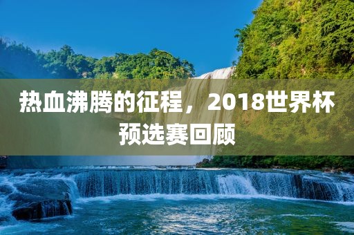 热血沸腾的征程，2018世界杯预选赛回顾