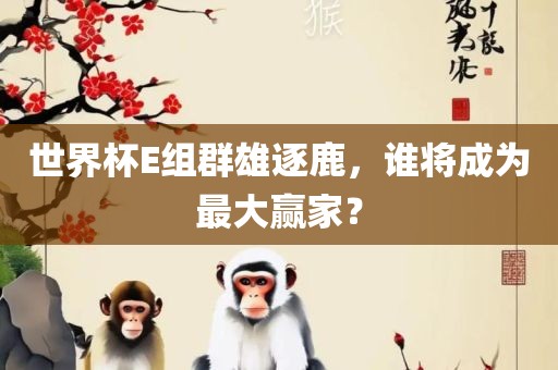 世界杯E组群雄逐鹿，谁将成为最大赢家？