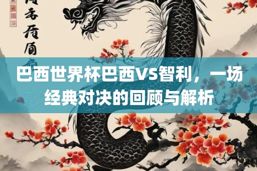 巴西世界杯巴西VS智利，一场经典对决的回顾与解析