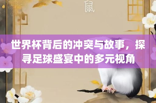 世界杯背后的冲突与故事，探寻足球盛宴中的多元视角