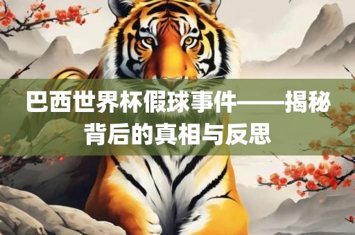 巴西世界杯假球事件——揭秘背后的真相与反思