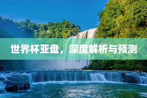 世界杯亚盘，深度解析与预测