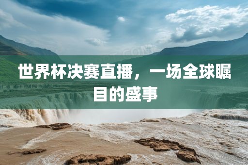 世界杯决赛直播，一场全球瞩目的盛事