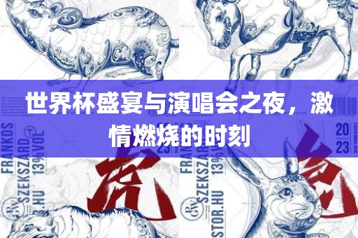 世界杯盛宴与演唱会之夜，激情燃烧的时刻