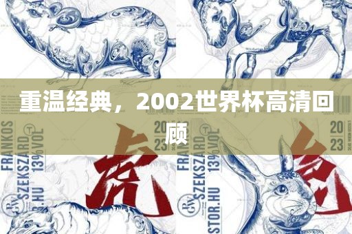 重温经典，2002世界杯高清回顾