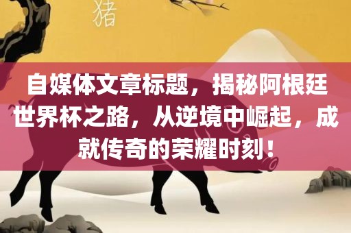 自媒体文章标题，揭秘阿根廷世界杯之路，从逆境中崛起，成就传奇的荣耀时刻！