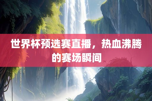 世界杯预选赛直播，热血沸腾的赛场瞬间