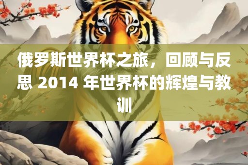 俄罗斯世界杯之旅，回顾与反思 2014 年世界杯的辉煌与教训