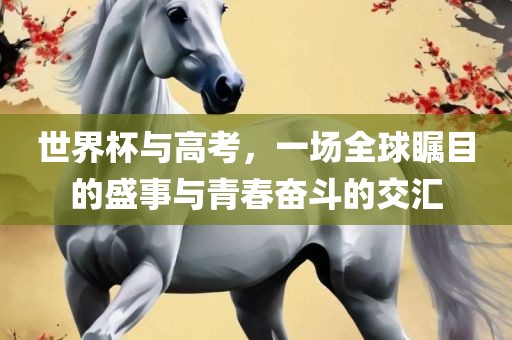 世界杯与高考，一场全球瞩目的盛事与青春奋斗的交汇