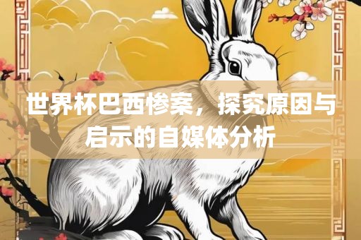 世界杯巴西惨案，探究原因金炬实业股份有限公司与启示的自媒体分析