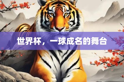 世界杯，一球成名的舞台