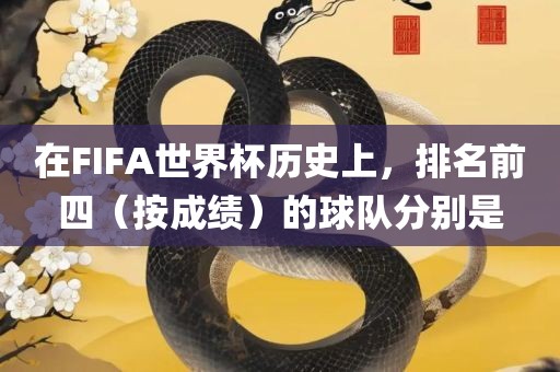 在FIFA世界杯历史上，排名前四（按成绩）的球队分别是