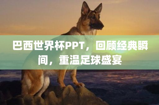 巴西世界杯PPT，回顾经典瞬间，重温足球盛宴