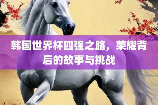 韩国世界杯四强之路，荣耀背后的故事与挑战