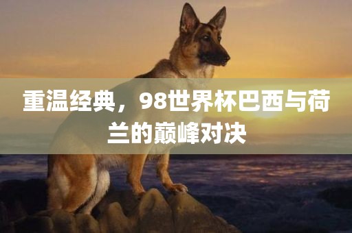 重温经典，98世界杯巴西与荷兰的巅峰对决