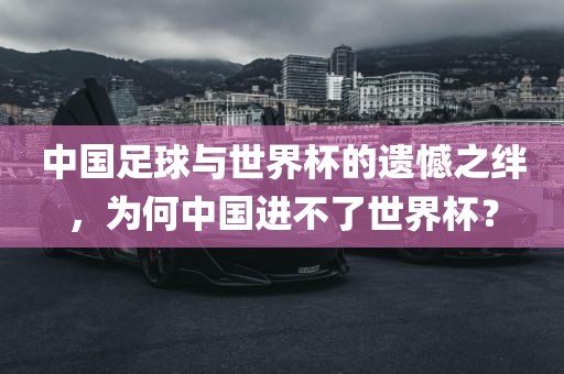 中国足球与世界杯的遗憾之绊，为何中国进不了世界杯？