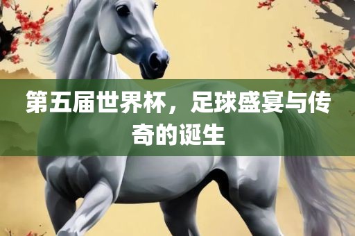 第五届世界杯，足球盛宴与传奇的诞生
