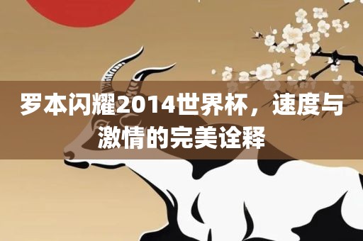 罗本闪耀2014世界杯，速度与激情的完美诠释金炬实业股份有限公司